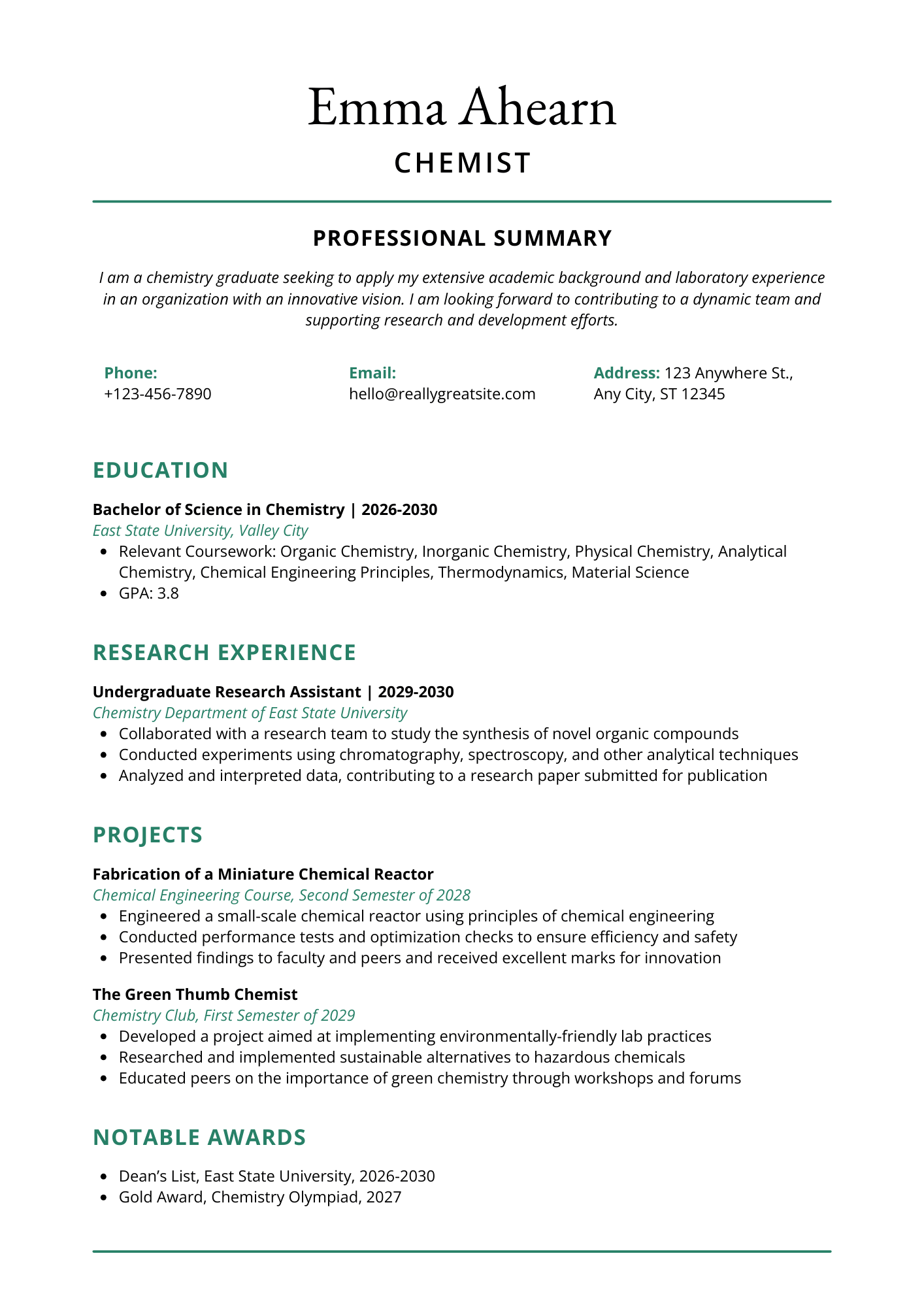 Good CV